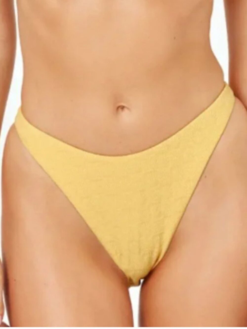 L*Space Leilani "Bitsy" Bikini Bottom, Honey Yellow, S, NWT